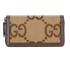 Gucci Diana Jumbo GG Continental Wallet, back view